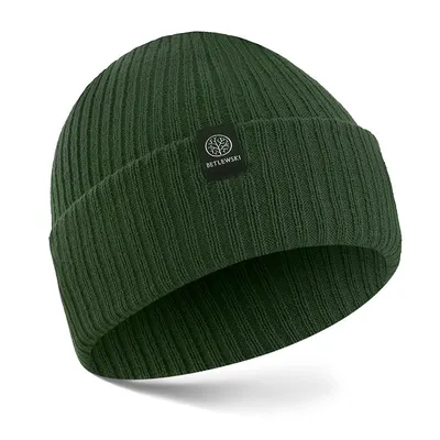 Czapka męska BETLEWSKI BCM-BK-03 C.ZIELONY