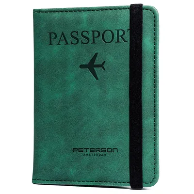 Etui na paszport Peterson PTN EP-01 zielone