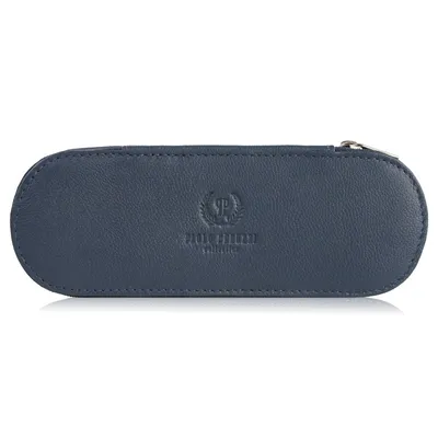 Etui na okulary piórnik PAOLO PERUZZI T-82-DB granatowe
