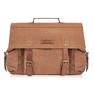 Torba na laptopa brązowa PAOLO PERUZZI E-01-BR