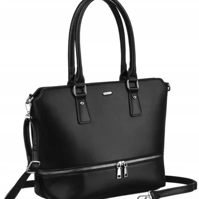 Shopperka damska Rovicky R-072-04 czarna