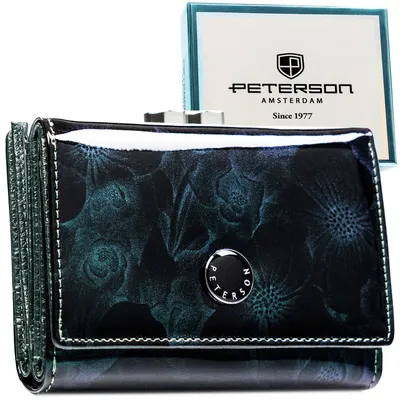 Portfel damski Peterson PTN PS15-09-FDS zielony