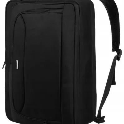 Biznesowy torboplecak Rovicky R-63101-M1 czarny