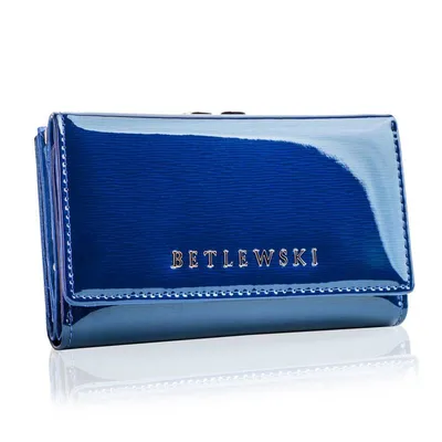 Portfel damski BETLEWSKI ZBPD-BS-108 niebieski
