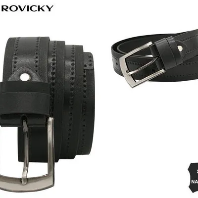 Pasek męski Rovicky R-PI-01 czarny