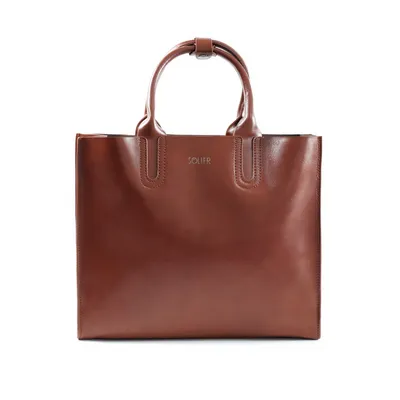 Torebka typu TOTE FL31 BELVIANA brązowa