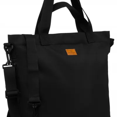 Shopperka materiałowa Rovicky R-TZ15605 czarna