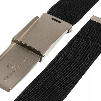 Pasek parciany Peterson [DH] PTN SILV-BLACK-2 czarny