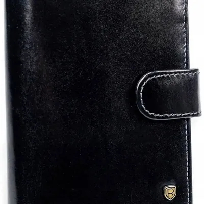 Portfel męski skórzany N4L-RVT BLACK