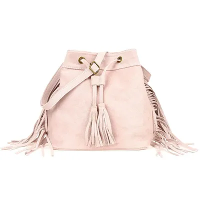 Hobo bag skórzany boho BELIMORE W03 czarny