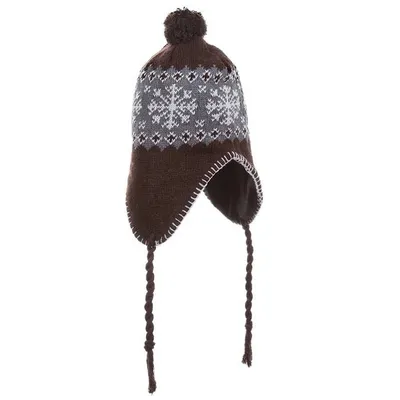 Czapka zimowa ASPEN uszatka brązowa CHIEMSEE CH-001-BR