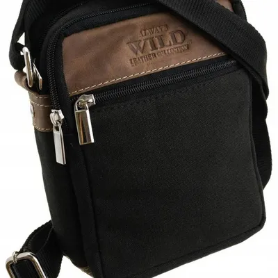 Torba męska Always Wild [DH] 588-MHC czarna