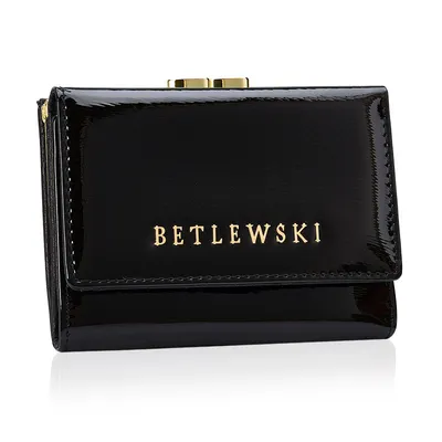 Portfel damski BETLEWSKI ZBPD-BS-14 CZARNY