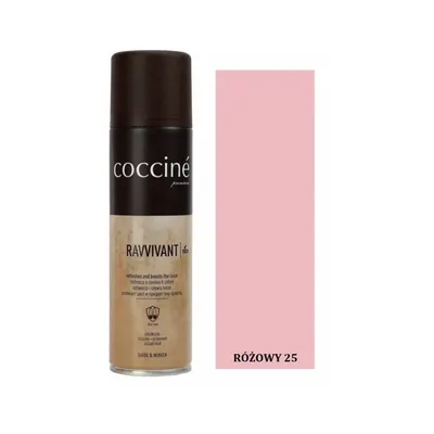 Renowator do zamszu i nubuku COCCINE 250 ml różowy