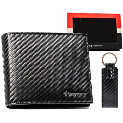 Zestaw skórzany Rovicky czarny R-PK5-N992-702