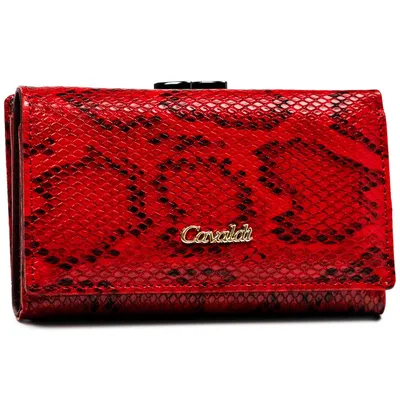 Portfel damski 4U Cavaldi PX23-DNH-BL czerwony