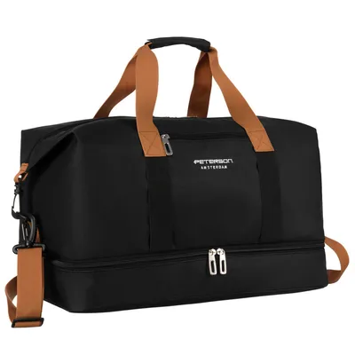 Torba weekendowa Peterson PTN 23145 czarna