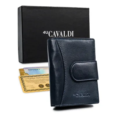 Portfel damski 4U Cavaldi RD-09-GCL granatowy