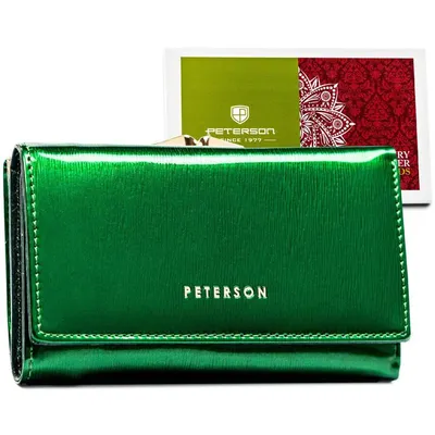 Portfel damski Peterson PTN 55020-SH zielony