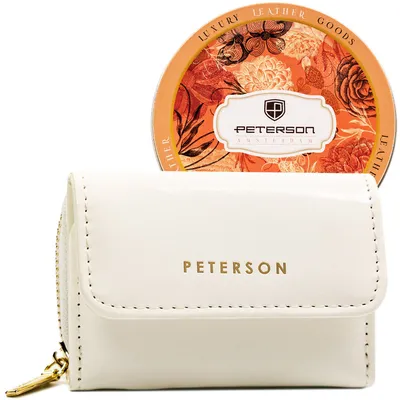 Portfel damski Peterson PTN 011-WEI-PUS biały
