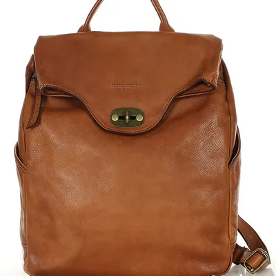 Plecak damski camel MARCO MAZZINI v71d