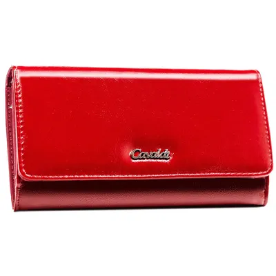 Portfel damski 4U Cavaldi N012-APU-BL c. czerwony