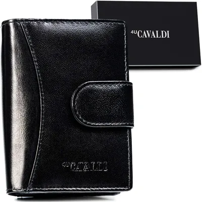 Portfel damski 4U Cavaldi RD-09-GCL czarny