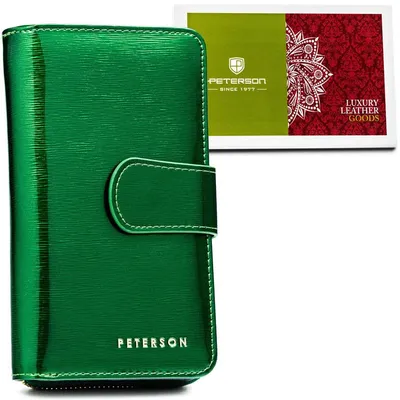 Portfel damski Peterson PTN 76116-SH zielony