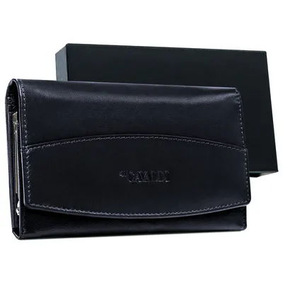 Portfel skórzany Cavaldi granatowy RD-06-GCL