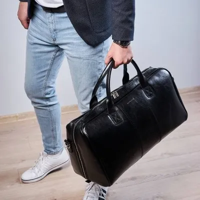 Torba Podróżna na Ramię Brødrene R10 Czarny