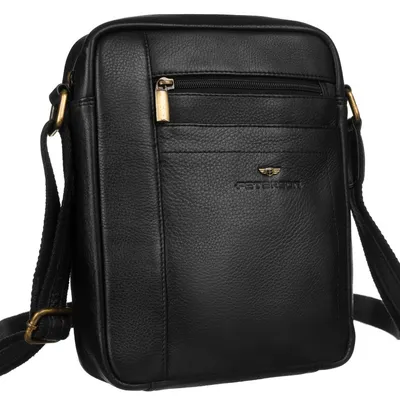 Torba skórzana PTN 8022-NDM BLACK