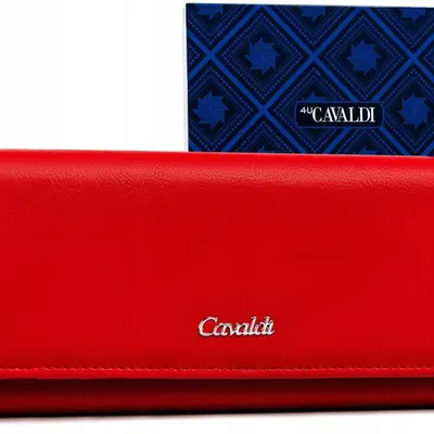 Portfel damski 4U Cavaldi GD22-DNM czerwony