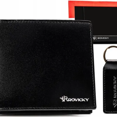 Zestaw prezentowy Rovicky R-SET-M-N992-KCS czarny