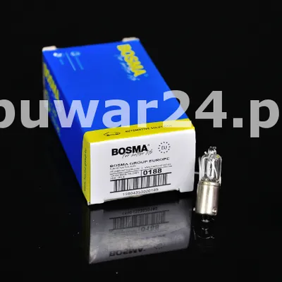 ŻARÓWKA /0188/ 12V H6 6W HALOGEN