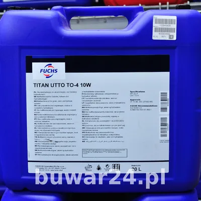 TITAN UTTO TO-4 SAE 10W 20L