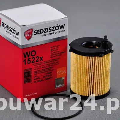 WKŁAD FILTRU OLEJU WO15-22X / WO1522X
