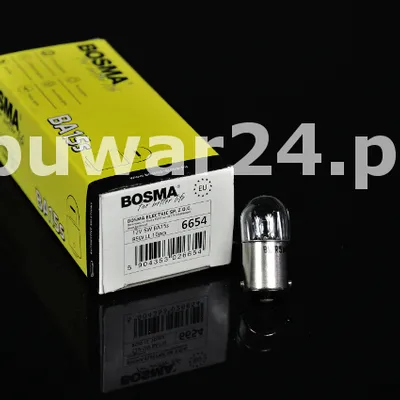 ŻARÓWKA /6654/ 12V 5W R5W LONG LIFE