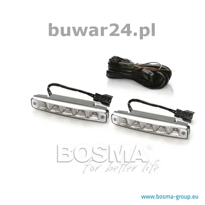 DRL CAR/9563/12V Światła do jazdy dziennej LED Kpl