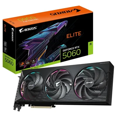 Karta graficzna Gigabyte AORUS GeForce RTX 5060 ELITE 8GB