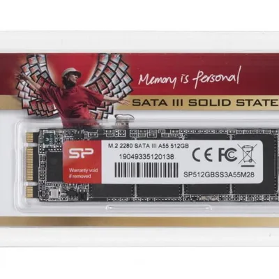 Dysk SSD Silicon Power Ace A55 512GB M.2 SATA III 560/530 MB/s (SP512GBSS3A55M28)