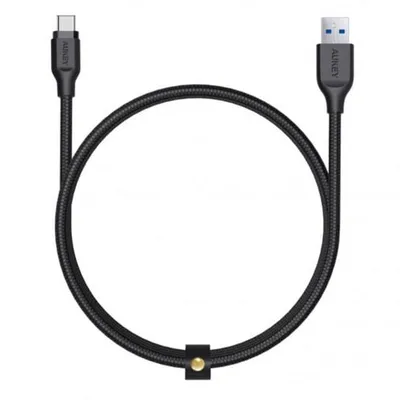 AUKEY KABEL USB-A - USB-C, 5GBPS, QC 15W, OPLOT,2M