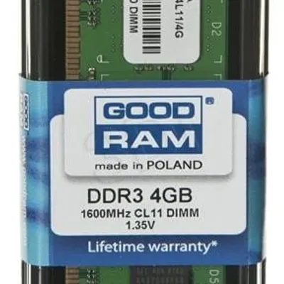 Pamięć GoodRam GR1600D3V64L11/8G (DDR3 DIMM; 1 x 8 GB; 1600 MHz; CL11)