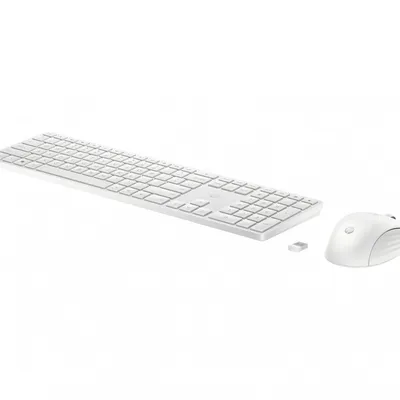 Zestaw bezprzewodowy klawiatura + mysz HP 655 White 860P8AA