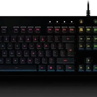 Klawiatura Logitech 920-008093 (mechaniczna; USB 2.0; (US); kolor czarny)
