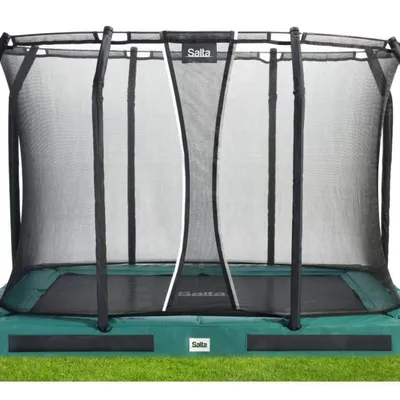 Trampolina Salta Premium Ground 305x214 zielona
