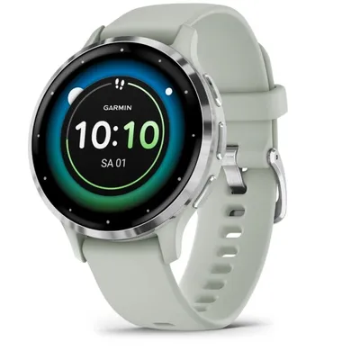 Zegarek Garmin Venu 3S 41mm Srebrny