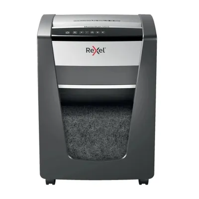 Rexel Niszczarka Momentum M515, P-5, 30L, 15 kartek, tnie na ścinki 2 x 15 mm, czarna