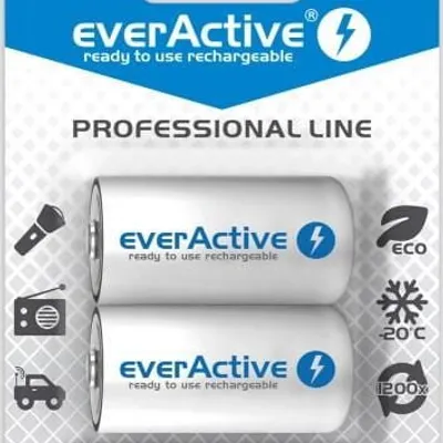 Zestaw akumulatorków everActive EVHRL14-5000 (5000mAh ; Ni-MH)