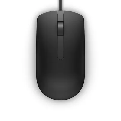 Dell mysz przewodowa MS116 czarna (570-AAIS)