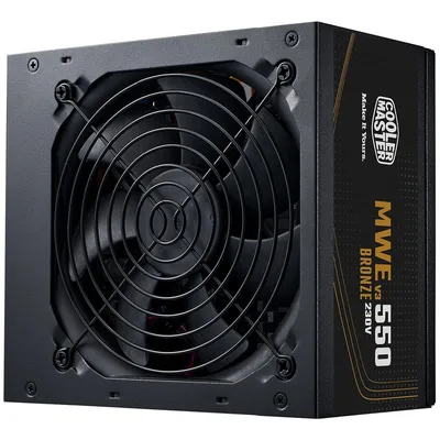 COOLER MASTER ZASILACZ MWE Bronze 550 V3 230V MPE-5501-ACABW-3BEU